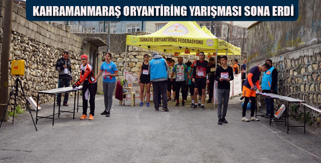 KAHRAMANMARAŞ ORYANTİRİNG YARIŞMASI SONA ERDİ