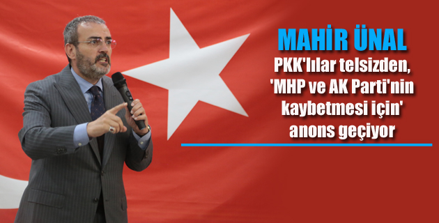PKK’lılar telsizden MHP ve AK Parti’nin kaybetmesi için’ anons geçiyor