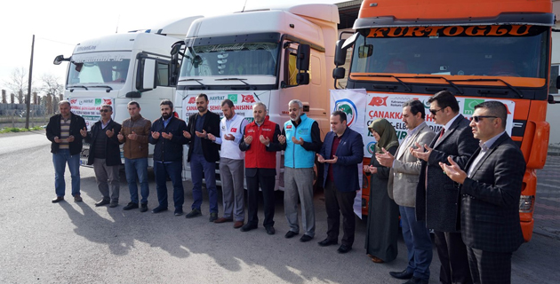 SURİYE’YE 193 TIR YARDIM GÖNDERİLDİ