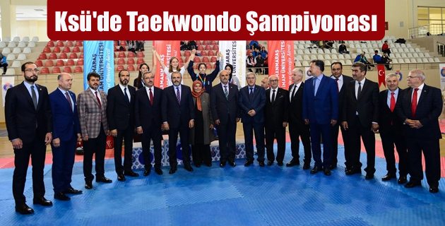 Ksü’de Taekwondo Şampiyonası