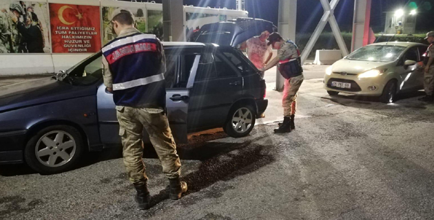 Kahramanmaraş’ta jandarma uygulaması