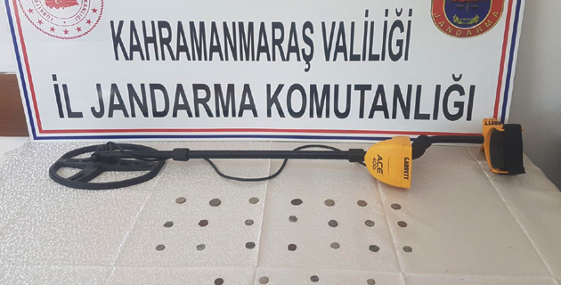 Kahramanmaraş’ta kaçak kazı operasyonu