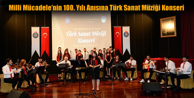 Milli Mücadele’nin 100. Yılı Anısına Türk Sanat Müziği Konseri