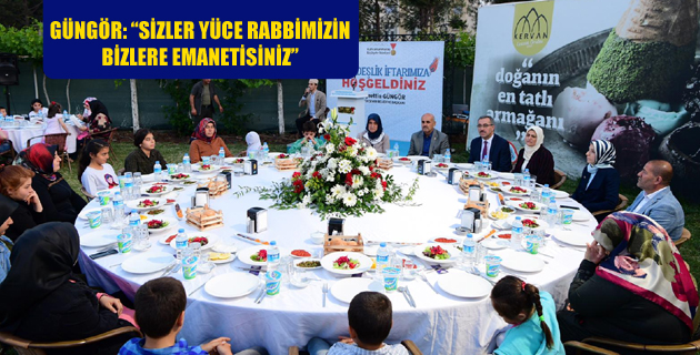 SİZLER YÜCE RABBİMİZİN BİZLERE EMANETİSİNİZ