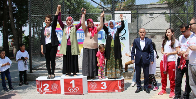 SARIKAYA MAHALLESİ SPORA BAŞLADI