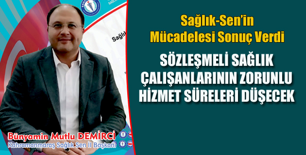 Sağlık-Sen’in Mücadelesi Sonuç Verdi
