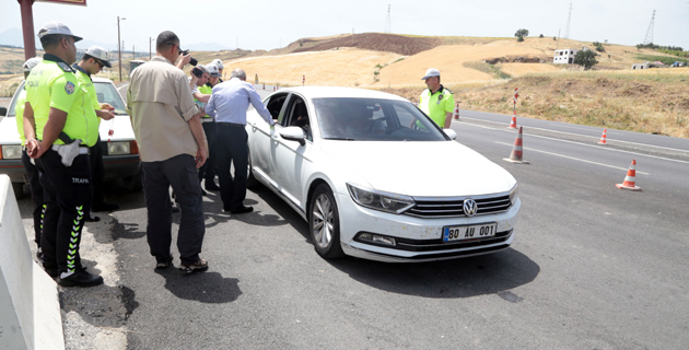 Trafik cezası havadan geldi