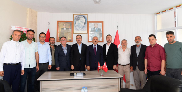 GÜNDÖR’DEN MHP ANDIRIN TEŞKİLATINA ZİYARET