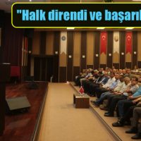 Halk direndi ve başarılı oldu