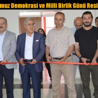 KSÜ’de “15 Temmuz Demokrasi ve Milli Birlik Günü Resim Sergisi” açıldı