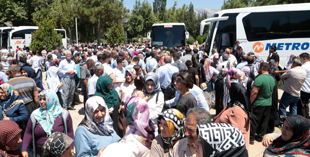 Kahramanmaraş’ta ilk hac kafilesi uğurlandı