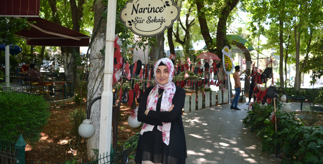 Kahramanmaraş’ta şiir sokağı