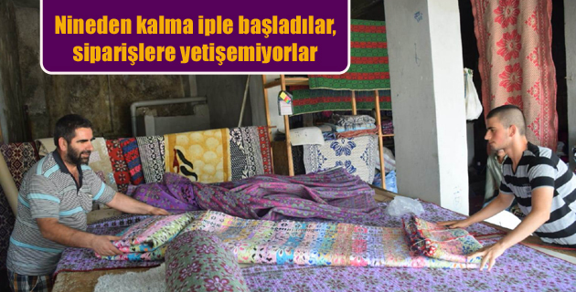 Nineden kalma iple başladılar, siparişlere yetişemiyorlar