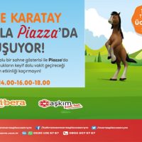Çocukların TV Arkadaşı ‘Doru ve Karatay’ Piazza’ya Geliyo