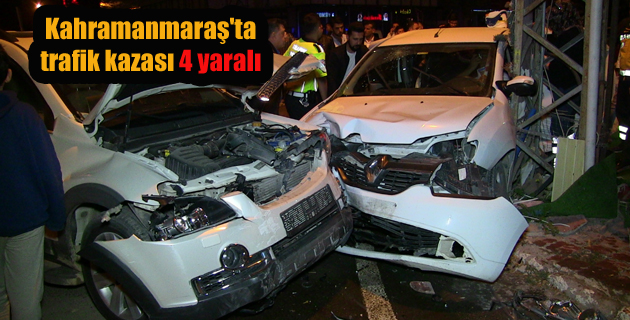 Kahramanmaraş’ta trafik kazası