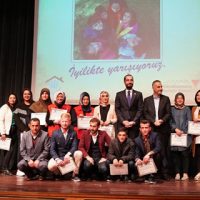 Gönüllü Gençlere Katılım Belgesi