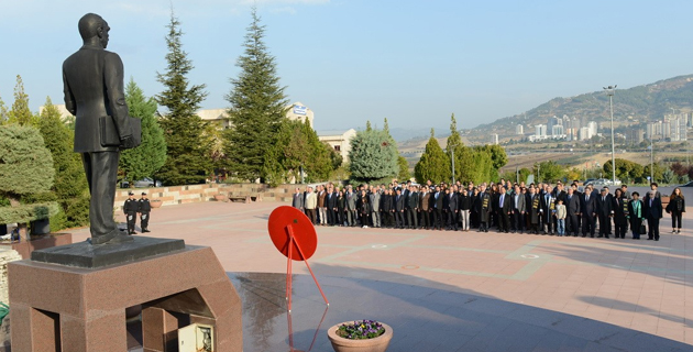 KSÜ Gazi Mustafa Kemal Atatürk’ü Andı