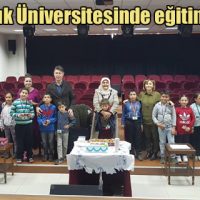KSÜ Çocuk Üniversitesinde eğitim başladı