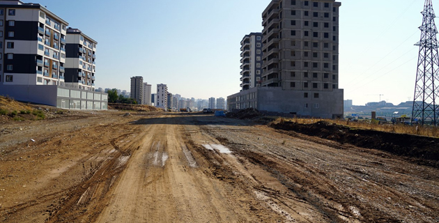 Yeni Bulvarda Çalışmalar Başladı