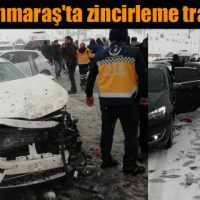 Kahramanmaraş’ta zincirleme trafik kazası