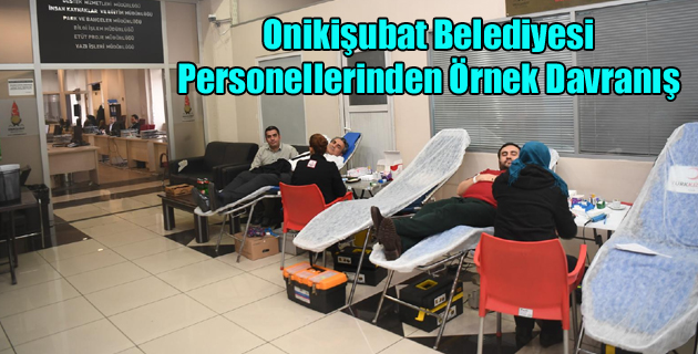 Onikişubat Belediyesi Personellerinden Örnek Davranış