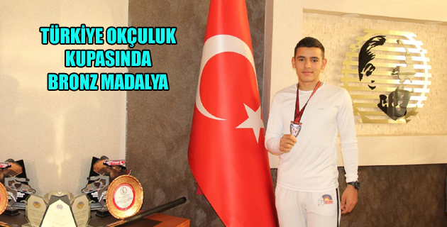 TÜRKİYE OKÇULUK KUPASINDA BRONZ MADALYA
