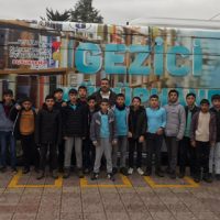 Gezici Halk Kütüphanesi 26 Okula Ulaştı