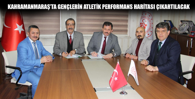 KAHRAMANMARAŞ’TA GENÇLERİN ATLETİK PERFORMANS HARİTASI ÇIKARTILACAK