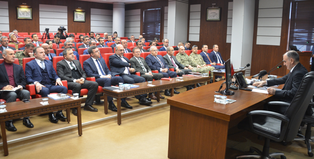 Kahramanmaraş’ta uyuşturucuyla mücadeleyle ilgili değerlendirme toplantısı yapıldı