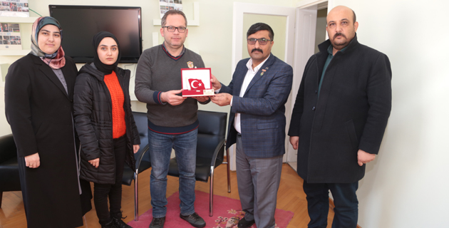 AA’ya Anlamlı ziyaret