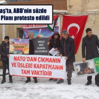ABD’nin sözde Orta Doğu Barış Planı protesto edildi