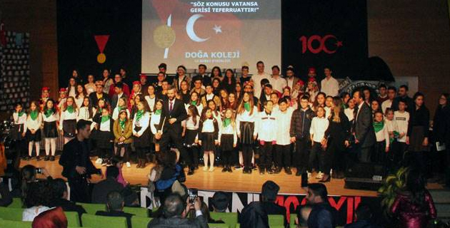 Kahramanmaraş Doğa Kolejinden 100. YIL Programı