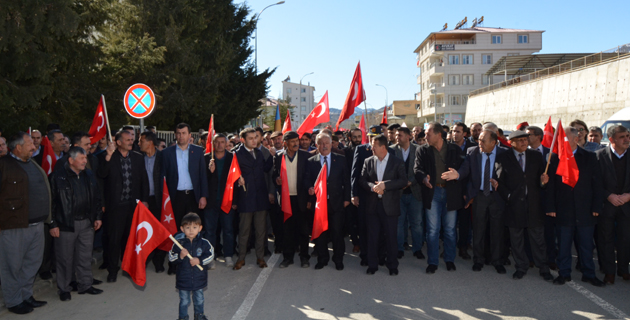 Çağlayancerit mehmetçiğimiz için tek yürek oldu