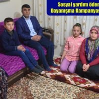 Sosyal yardım ödemesini Milli Dayanışma Kampanyası’na bağışladı