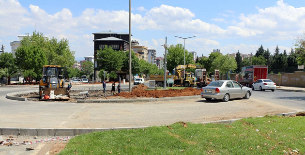 Büyükşehir’den kavşak düzenlemesi