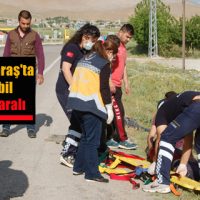 Kahramanmaraş’ta iki otomobil çarpıştı: 8 yaralı