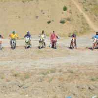 Kahramanmaraş’ta motosiklet tutkunları doğada buluştu