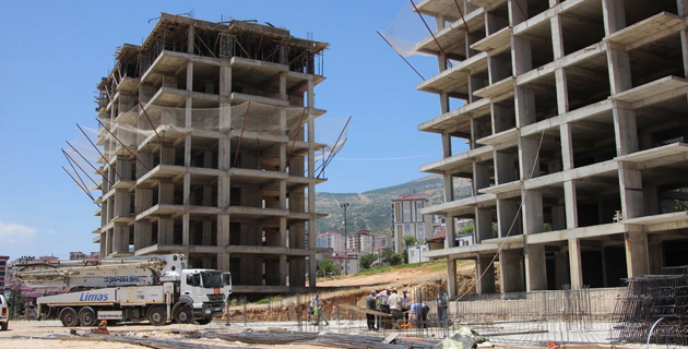 Saçaklızade Konutlarında katlar yükseliyor