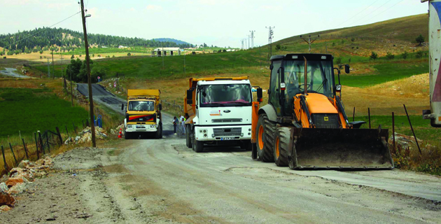 Grup yollarında bakım devam ediyor