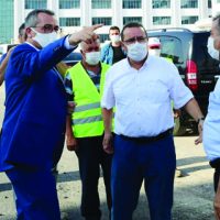 Güngör, Altın Şehir’de incelemelerde bulundu