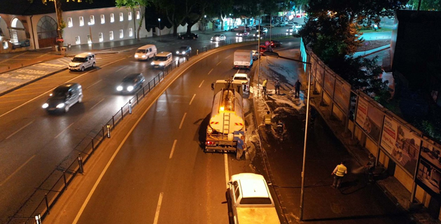 KMBB temizlik çalışmalarına devam ediyor