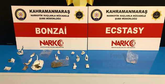 Kahramanmaraş’ta uyuşturucu operasyonu