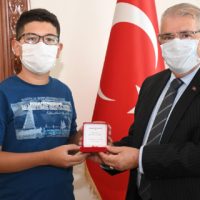 Mahçiçek, LGS Birincisini Ağırladı