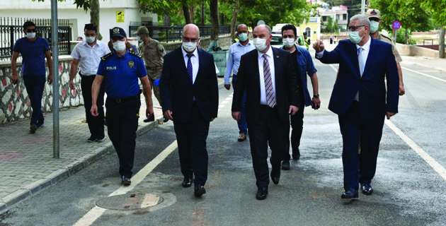 VALİ COŞKUN PAZARCIK’TA