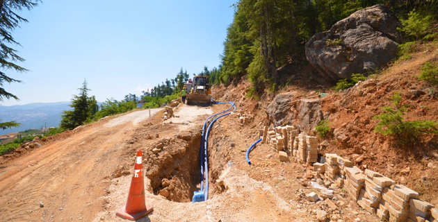 YOLYANI MAHALLESİNDE İÇME SUYU PROBLEMLERİ GİDERİLİYOR
