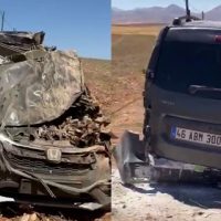 Kahramanmaraş’ta trafik kazası 4 yaralı