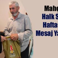 Mahçiçek, Halk Sağlığı Haftası’nda Mesaj Yayımladı
