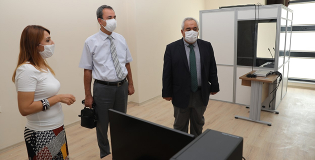 REKTÖR ÖZGÜL, İNSAN VE TOPLUM BİLİMLERİ FAKÜLTESİ’NDE İNCELEMELERDE BULUNDU