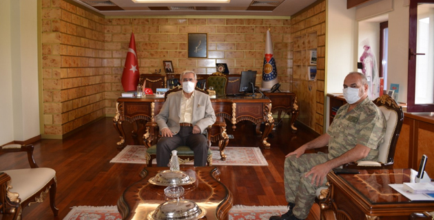 Ulutaş’tan Rektör Can’a Veda Ziyareti