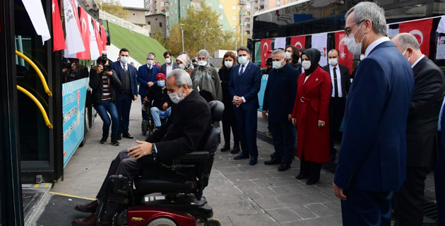 Büyükşehir’in Tüm Toplu Taşıma Araçları ‘Erişilebilir’